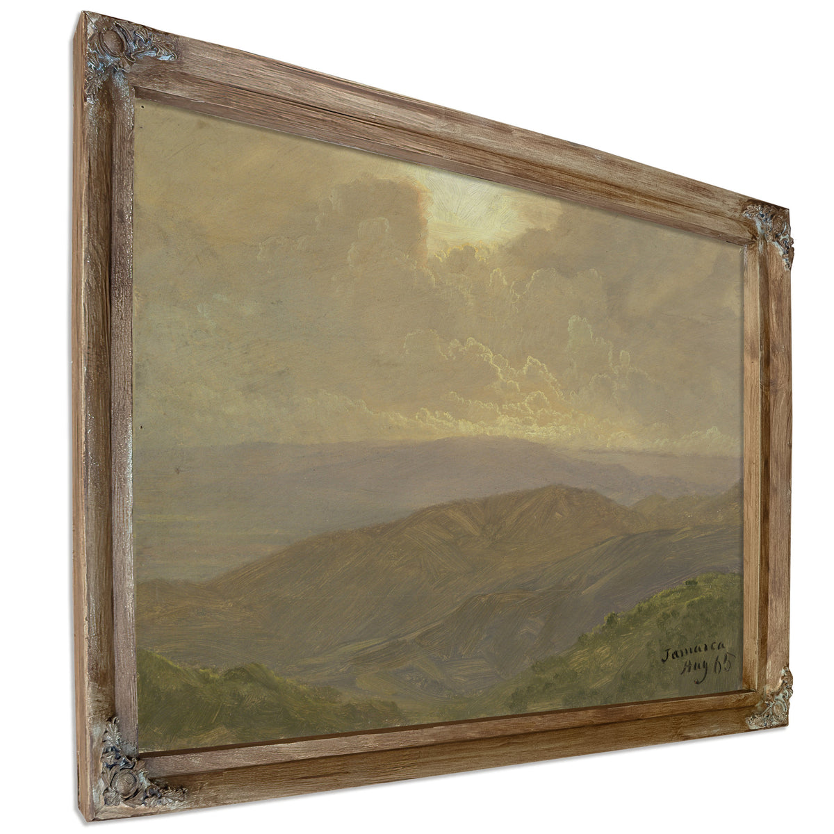 Cloudy 02 By Frederic Edwin Church