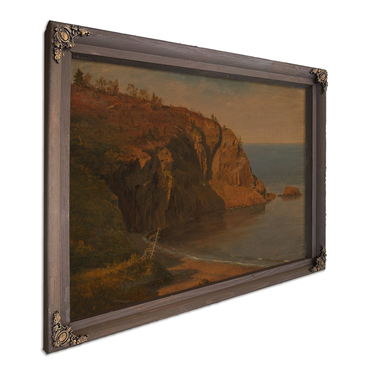 Coast Grand Manan Island Canada 1851 By Frederic Edwin Church