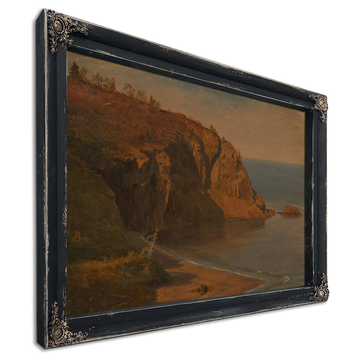 Coast Grand Manan Island Canada 1851 By Frederic Edwin Church