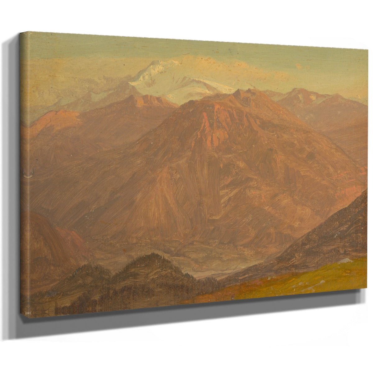 Colombia Or Ecuador Mountains 1853 By Frederic Edwin Church