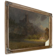 English Castle Cottage Ca 1844 By Frederic Edwin Church