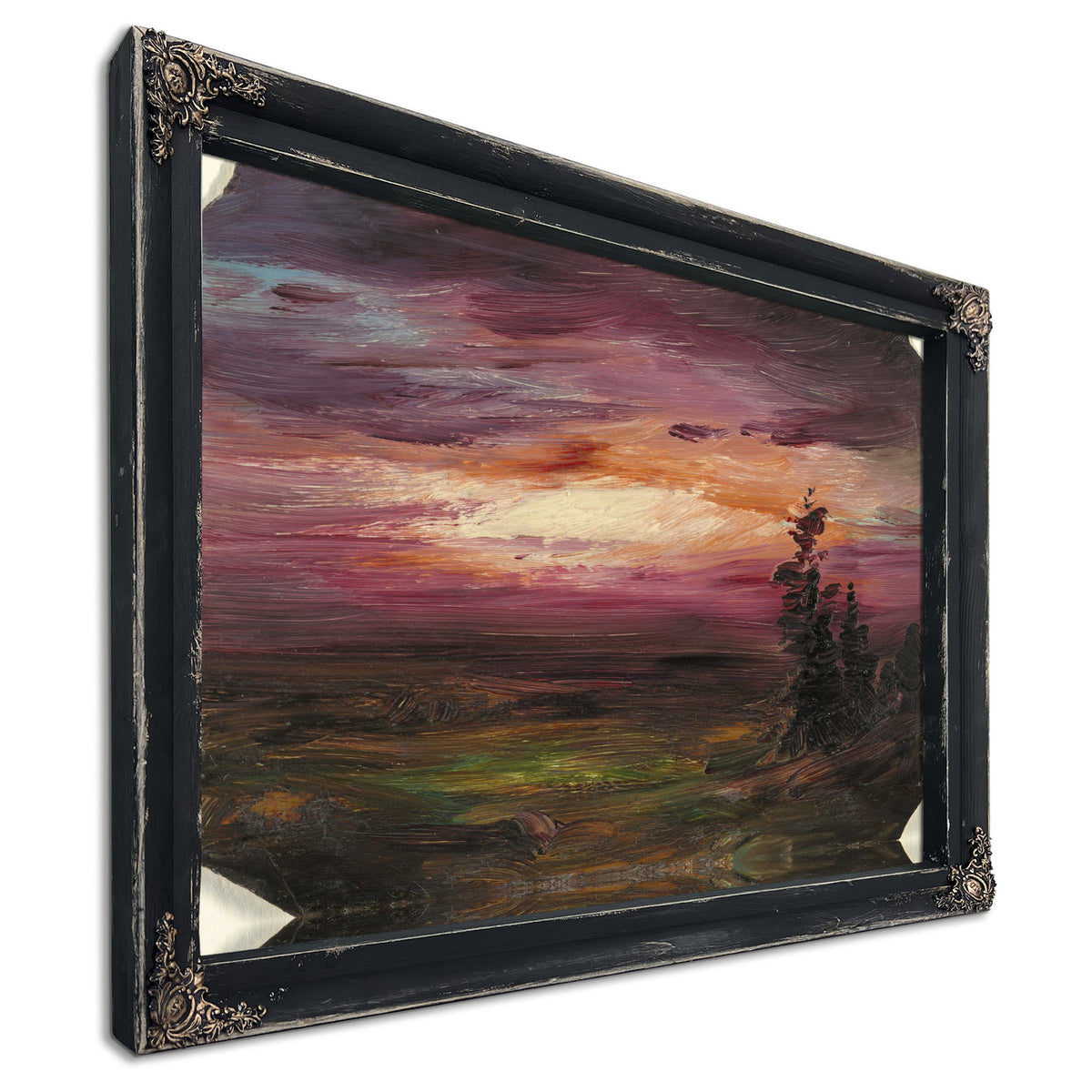 Evening Twilight Ca 1870 By Frederic Edwin Church