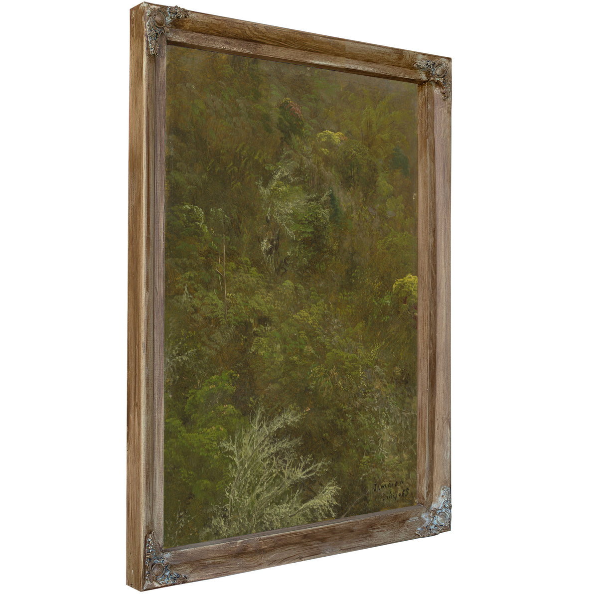 Hillside 03 By Frederic Edwin Church