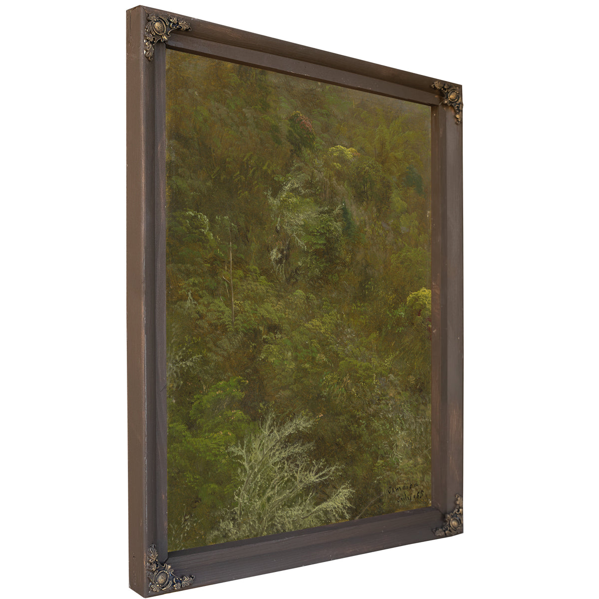 Hillside 03 By Frederic Edwin Church