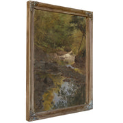 In New England Woods 1855co65 By Frederic Edwin Church