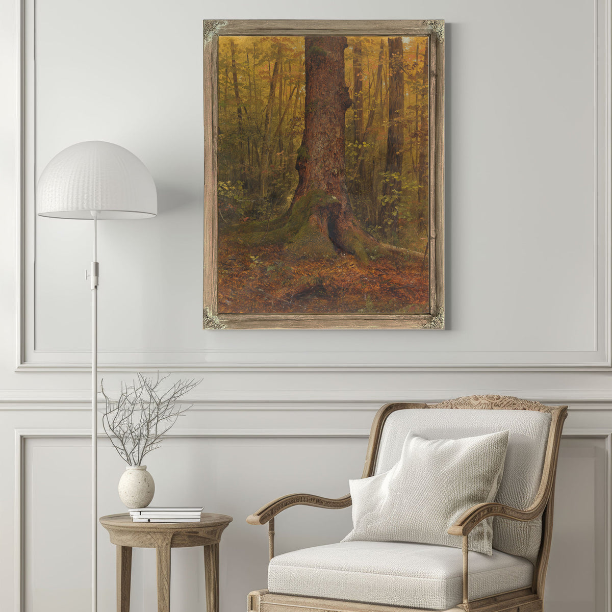 In Woods Probably Maine 185060 By Frederic Edwin Church