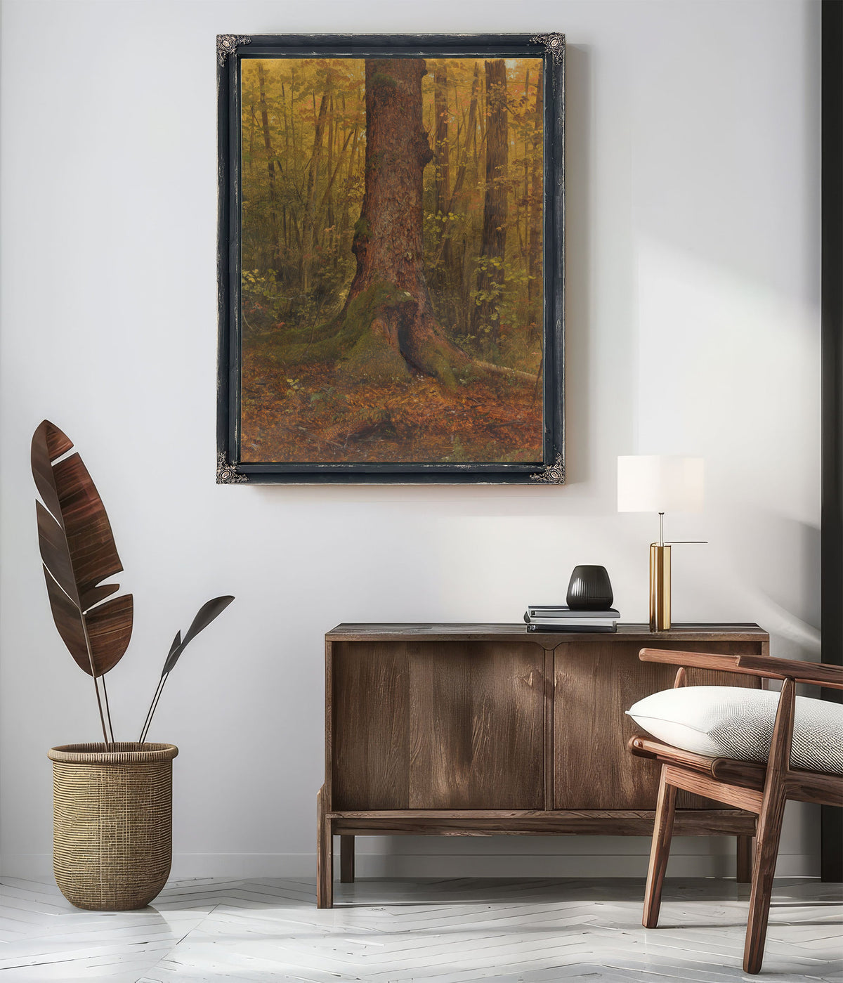 In Woods Probably Maine 185060 By Frederic Edwin Church
