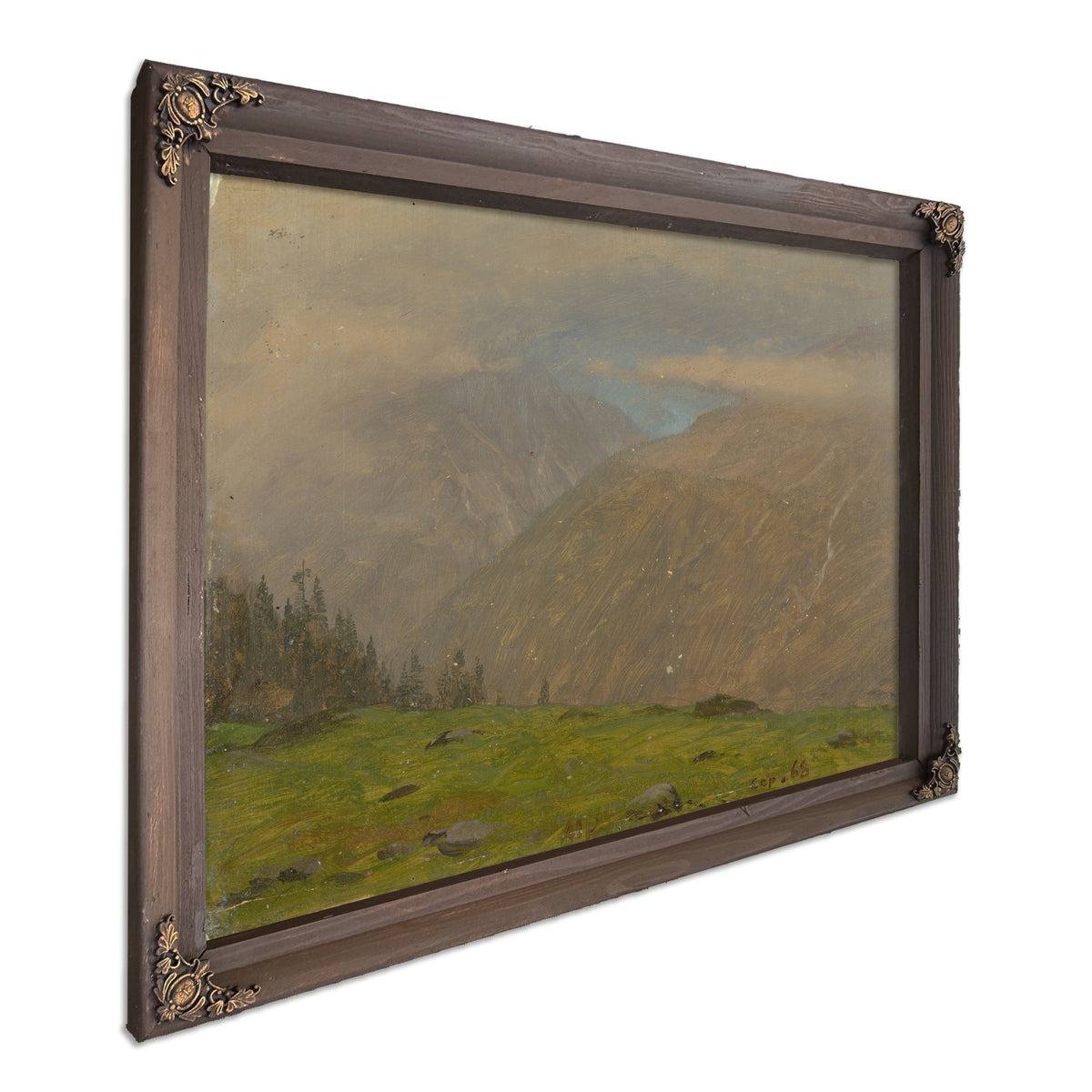 Italian Alps September 1868 By Frederic Edwin Church