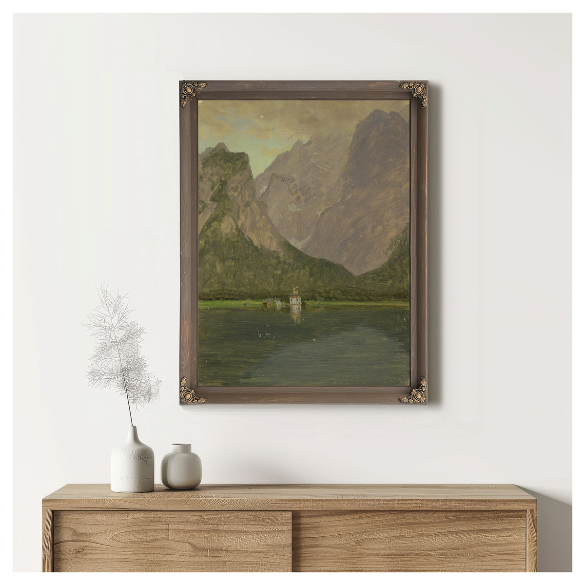 Koenigsee Near Berchtesgaden Bavaria 02 By Frederic Edwin Church