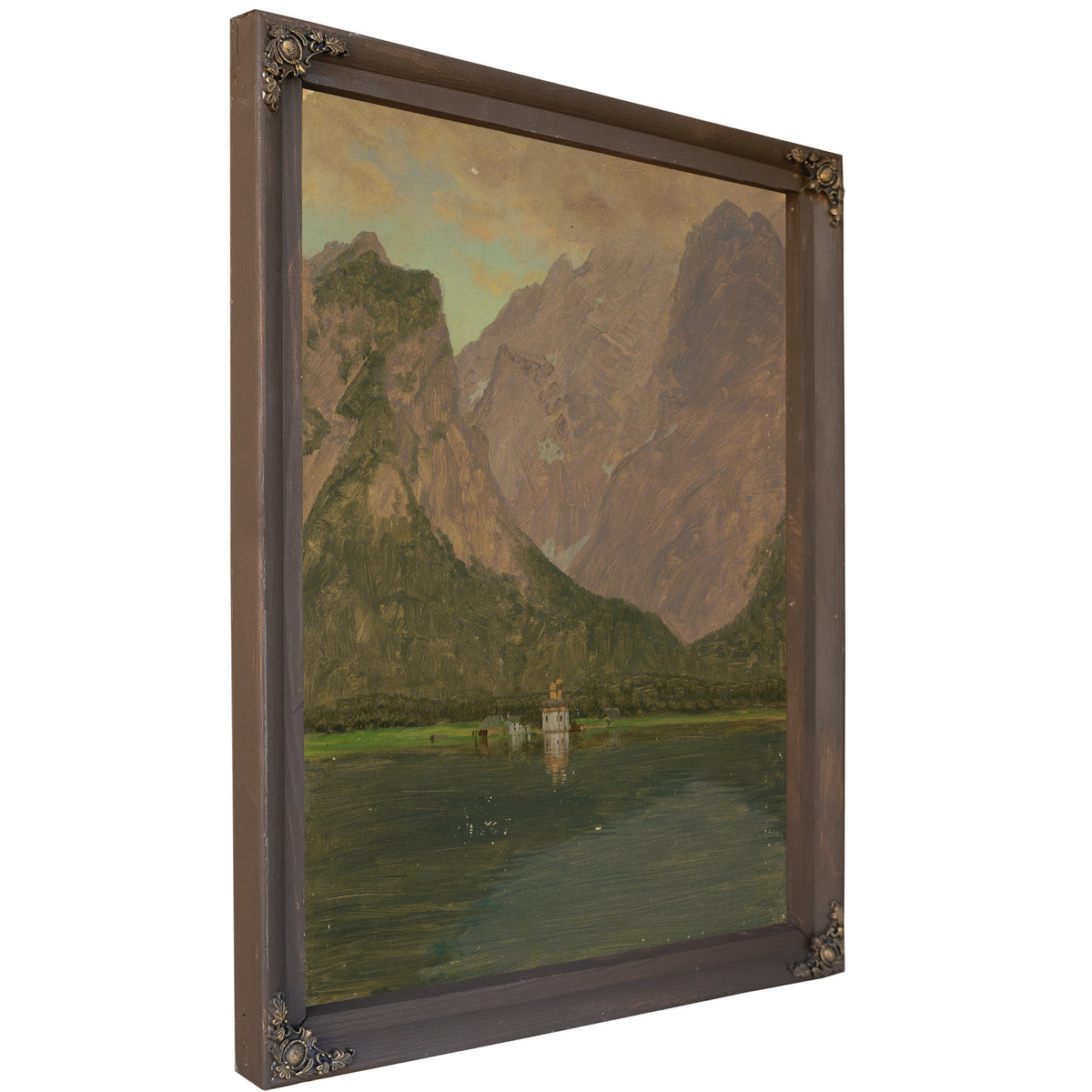 Koenigsee Near Berchtesgaden Bavaria By Frederic Edwin Church