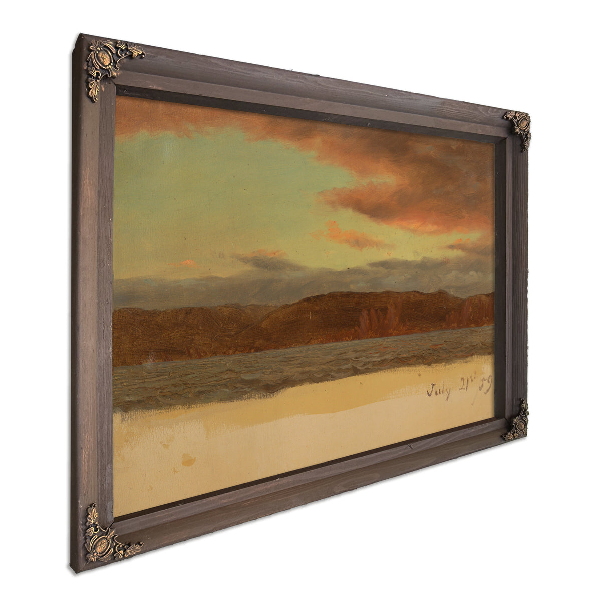 Laborador Or Newfoundland Coast July By Frederic Edwin Church