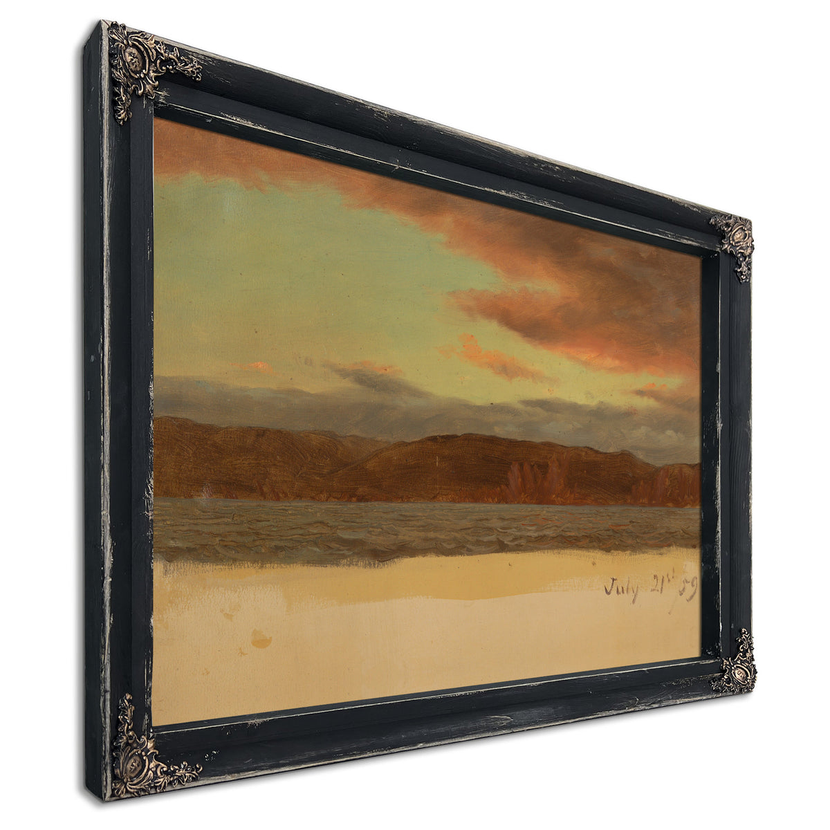 Laborador Or Newfoundland Coast July By Frederic Edwin Church