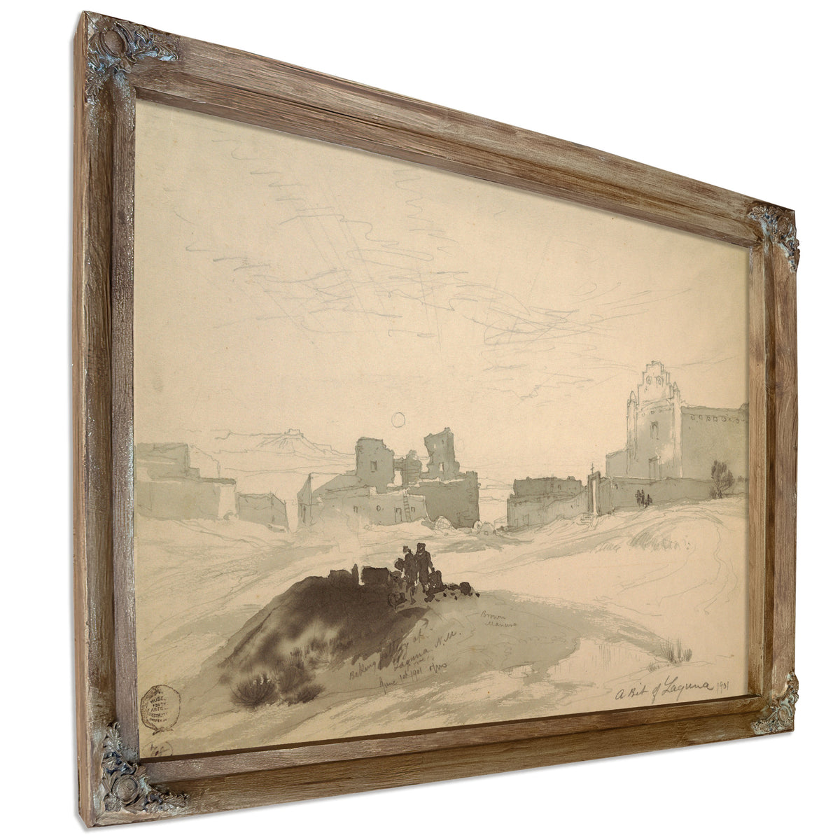 Laguna New Mexico 1901 By Frederic Edwin Church