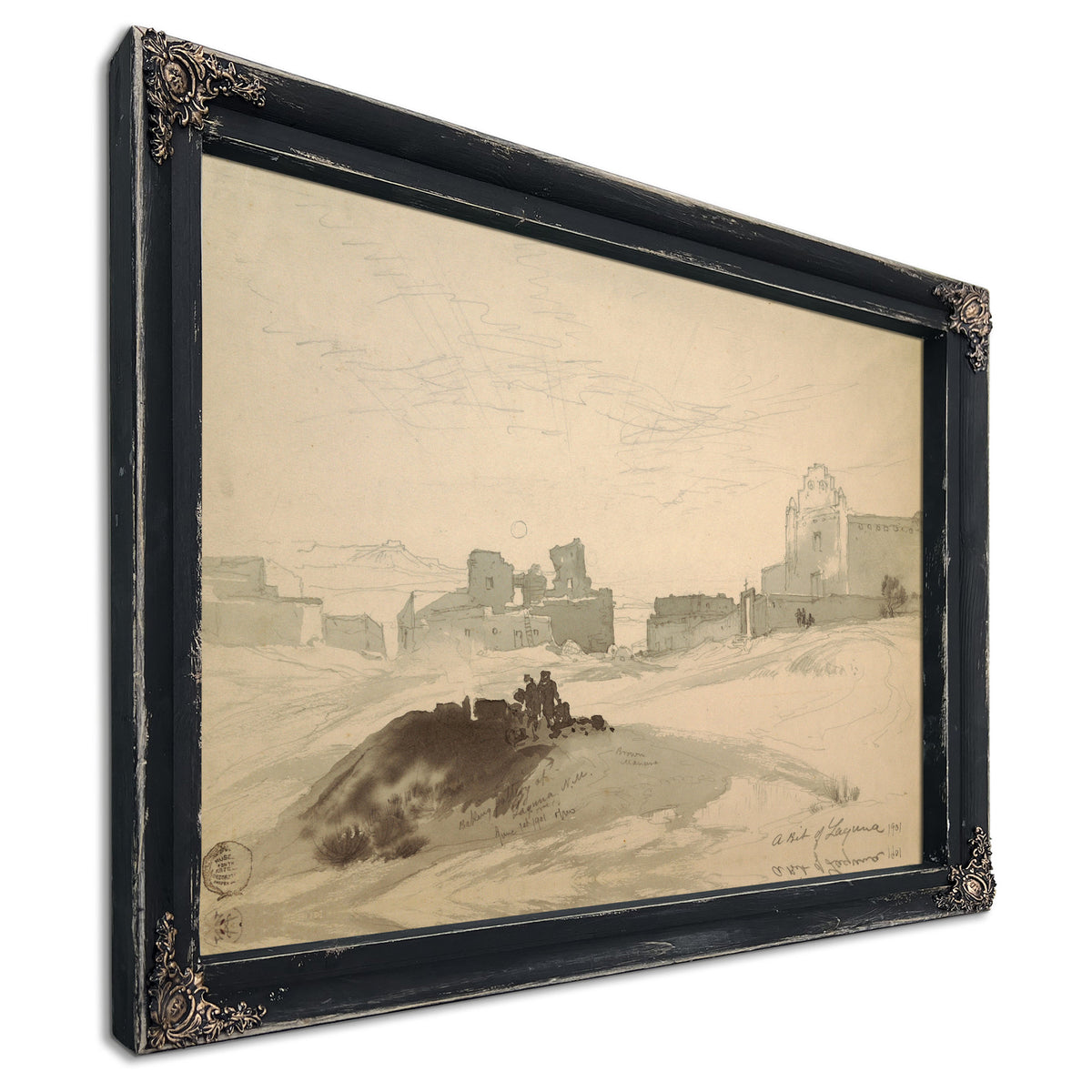 Laguna New Mexico 1901 By Frederic Edwin Church