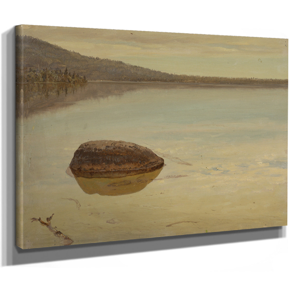 Lake Katahdin 1870co80 By Frederic Edwin Church
