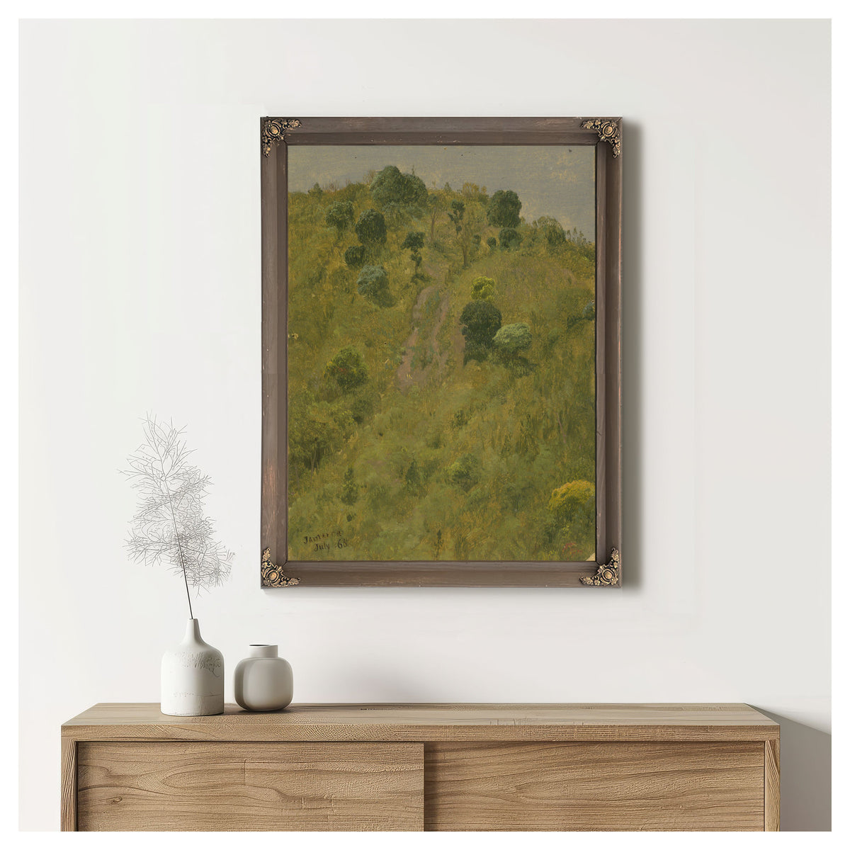 Landscape 08 By Frederic Edwin Church