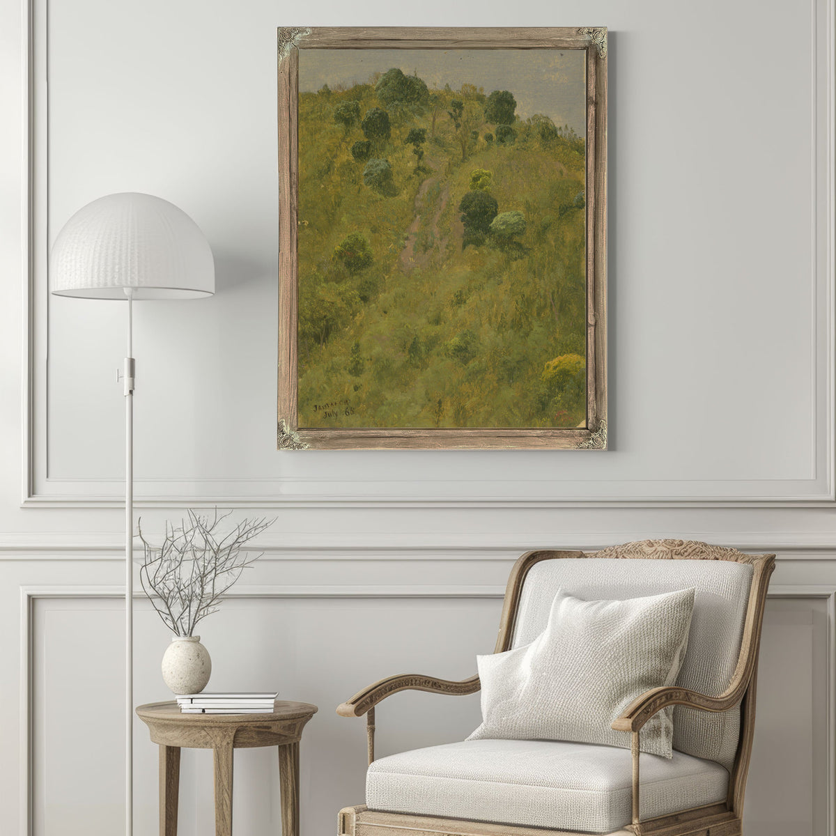 Landscape 08 By Frederic Edwin Church