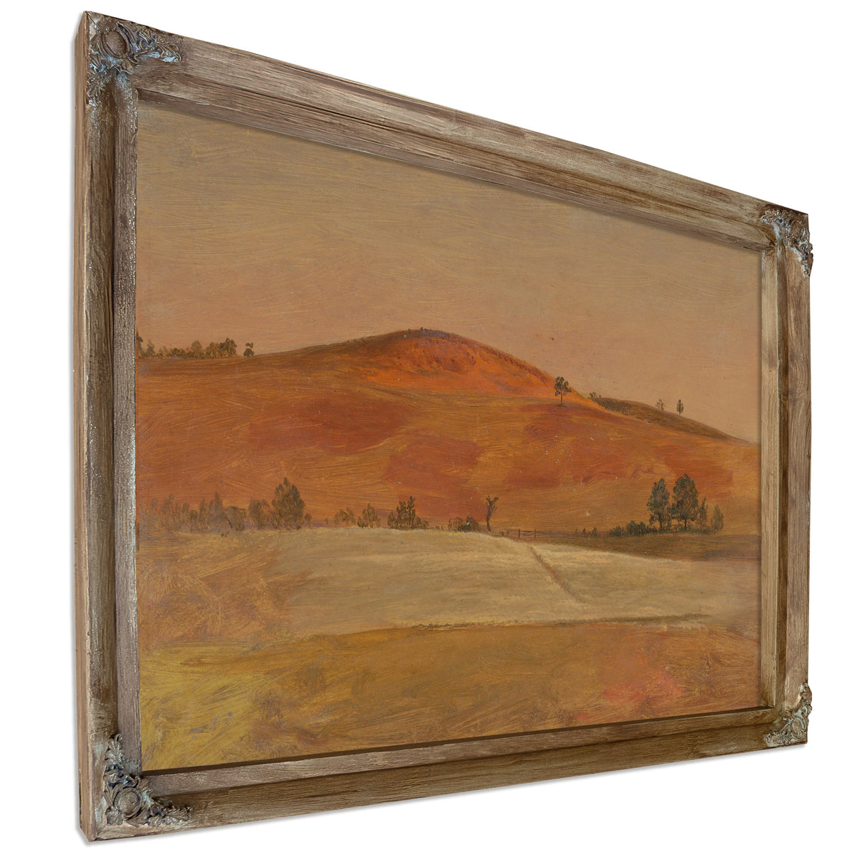 Landscape Low Hill Fields 187080 By Frederic Edwin Church