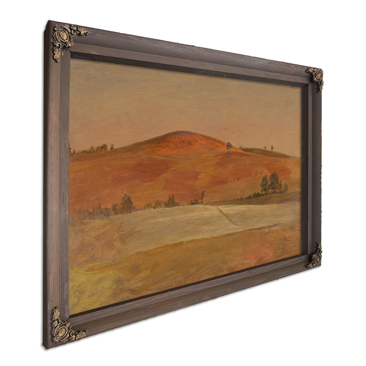 Landscape Low Hill Fields 187080 By Frederic Edwin Church