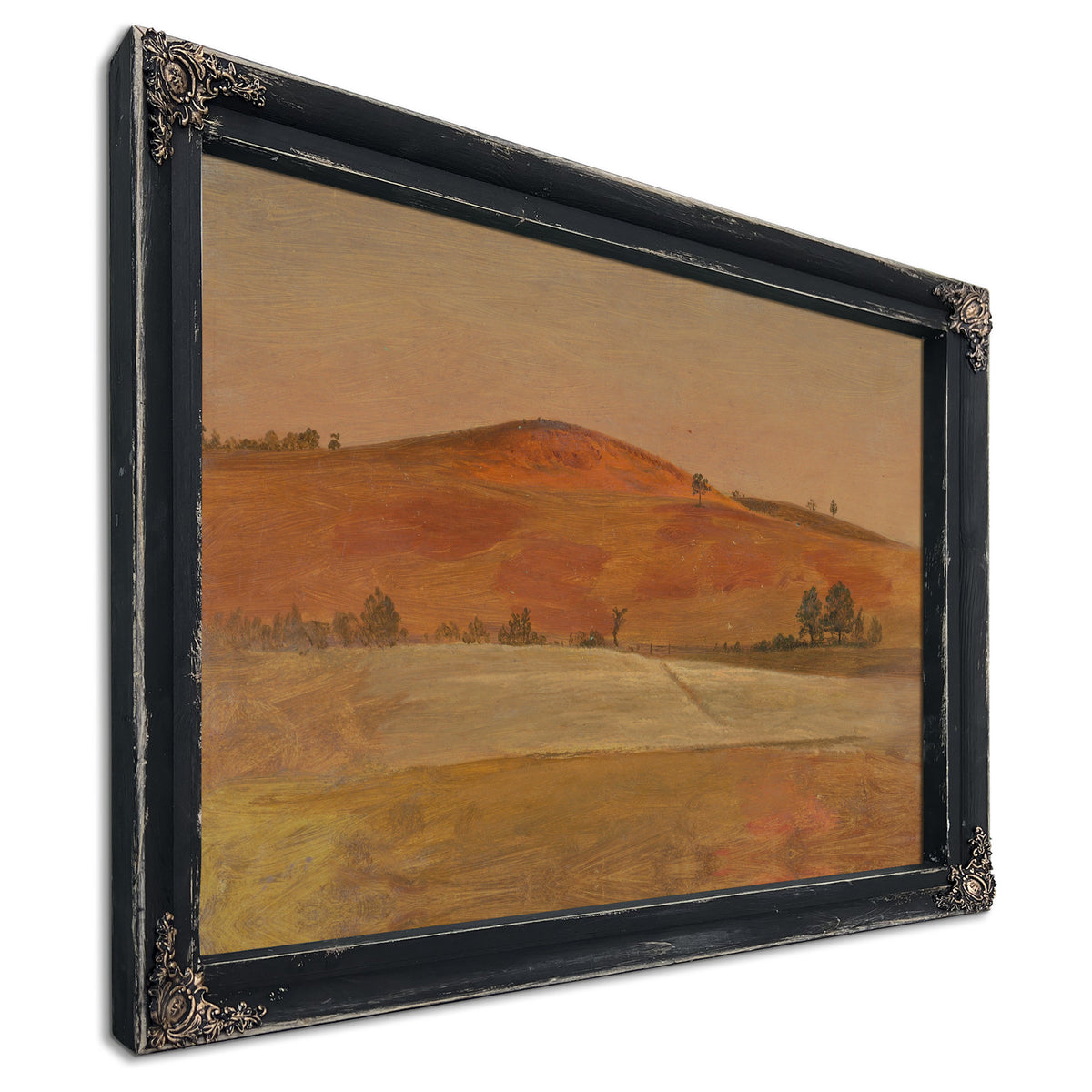 Landscape Low Hill Fields 187080 By Frederic Edwin Church
