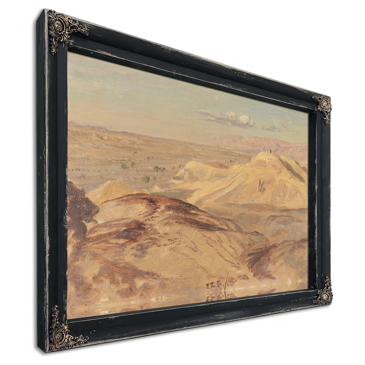Landscape Near Petra 1868 By Frederic Edwin Church