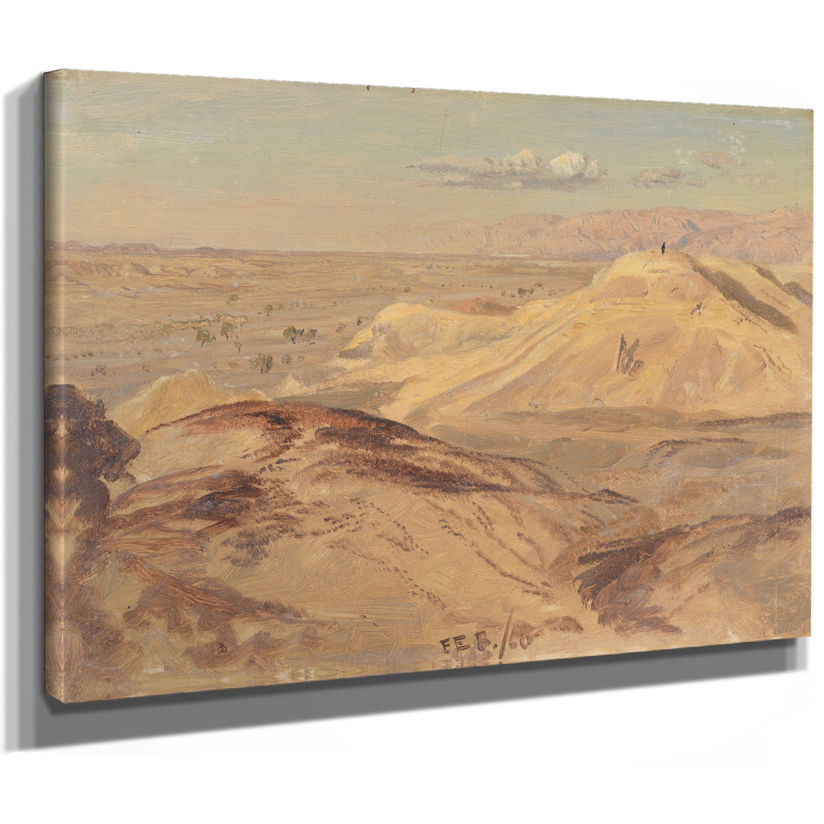 Landscape Near Petra 1868 By Frederic Edwin Church