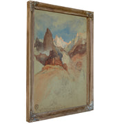 Looking Up Trail Bright Angel Grand By Frederic Edwin Church