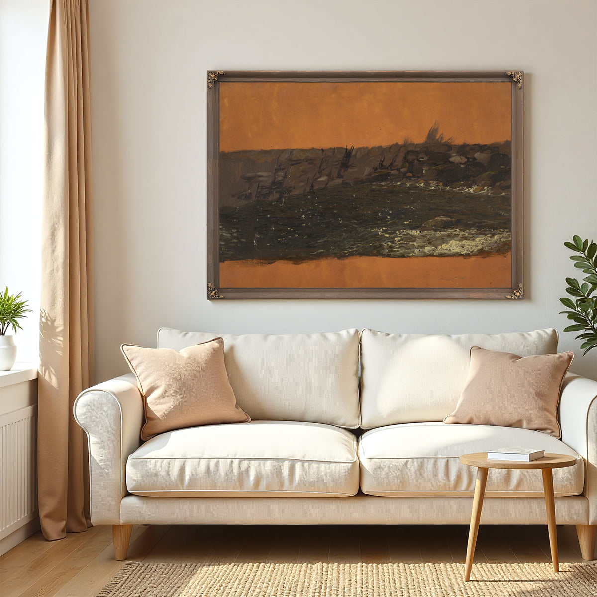 Maine 09 By Frederic Edwin Church