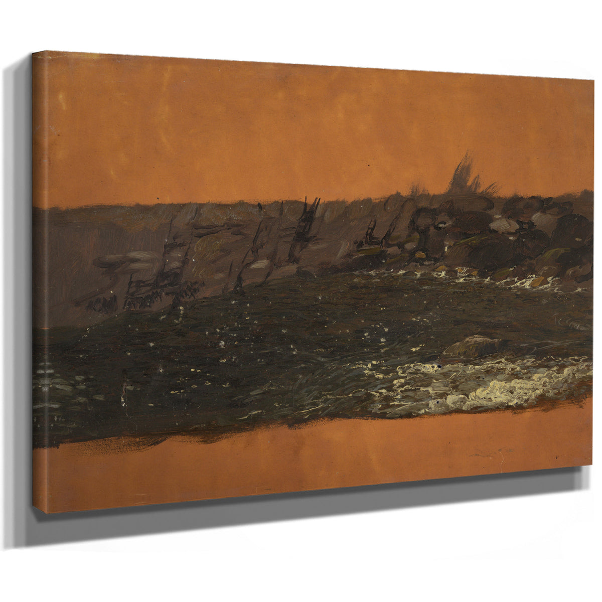 Maine 09 By Frederic Edwin Church