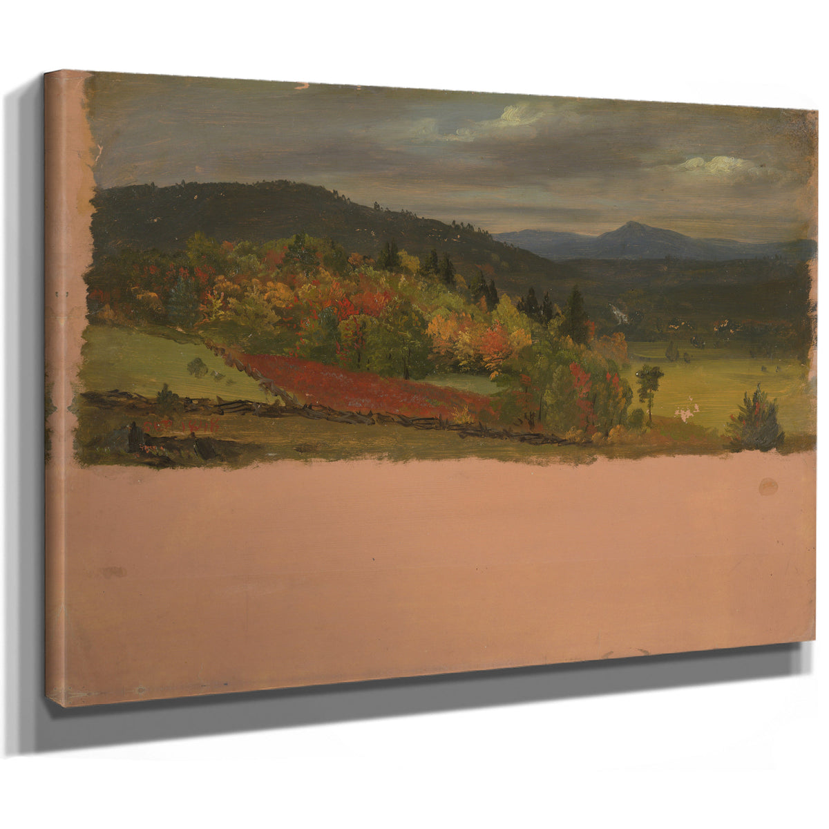 Maine 16 By Frederic Edwin Church