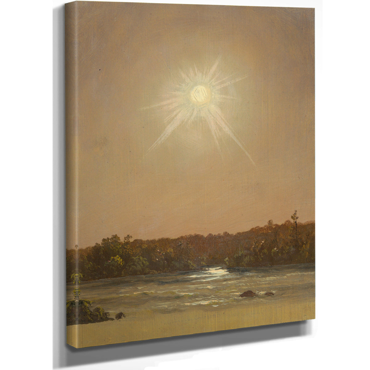 Maine Sunset 185565 By Frederic Edwin Church