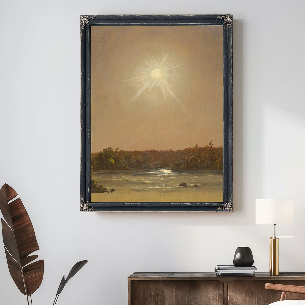 Maine Sunset 185565 By Frederic Edwin Church