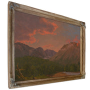 Mountain Landscape Sunset 1865 By Frederic Edwin Church