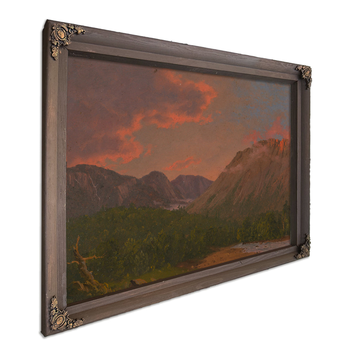 Mountain Landscape Sunset 1865 By Frederic Edwin Church
