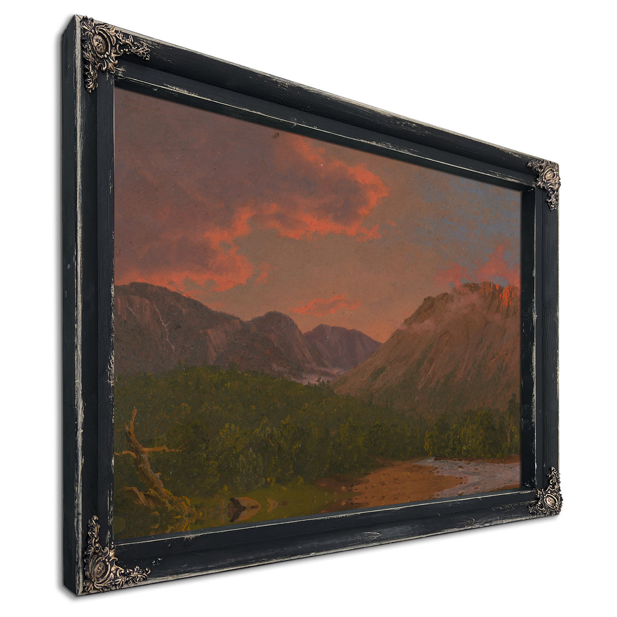 Mountain Landscape Sunset 1865 By Frederic Edwin Church