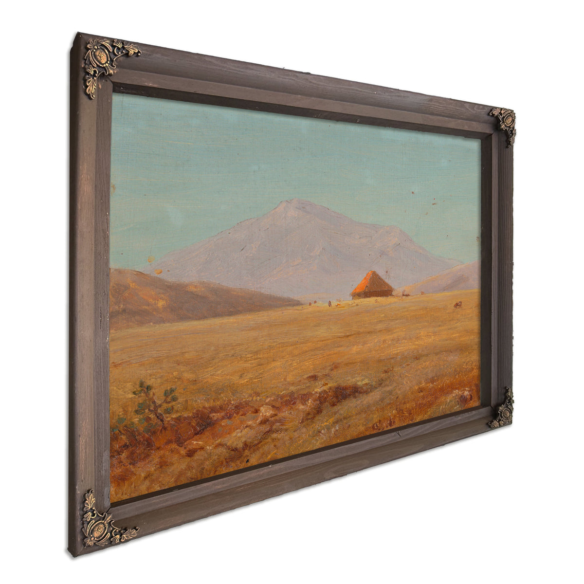 Mountain Plateau Hut 1890 By Frederic Edwin Church