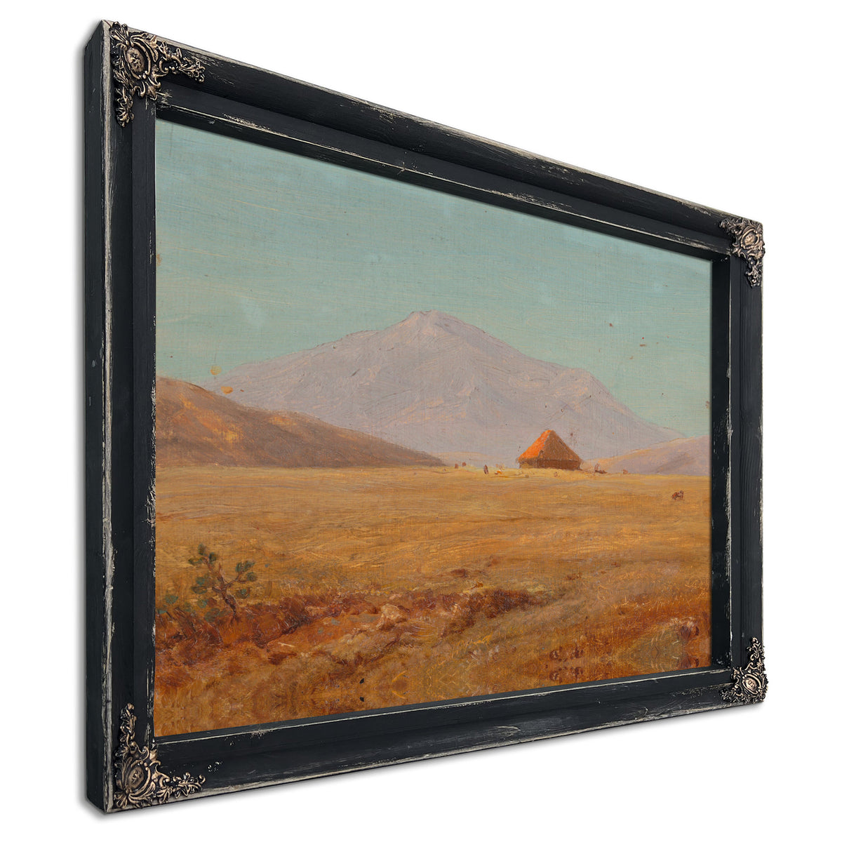 Mountain Plateau Hut 1890 By Frederic Edwin Church