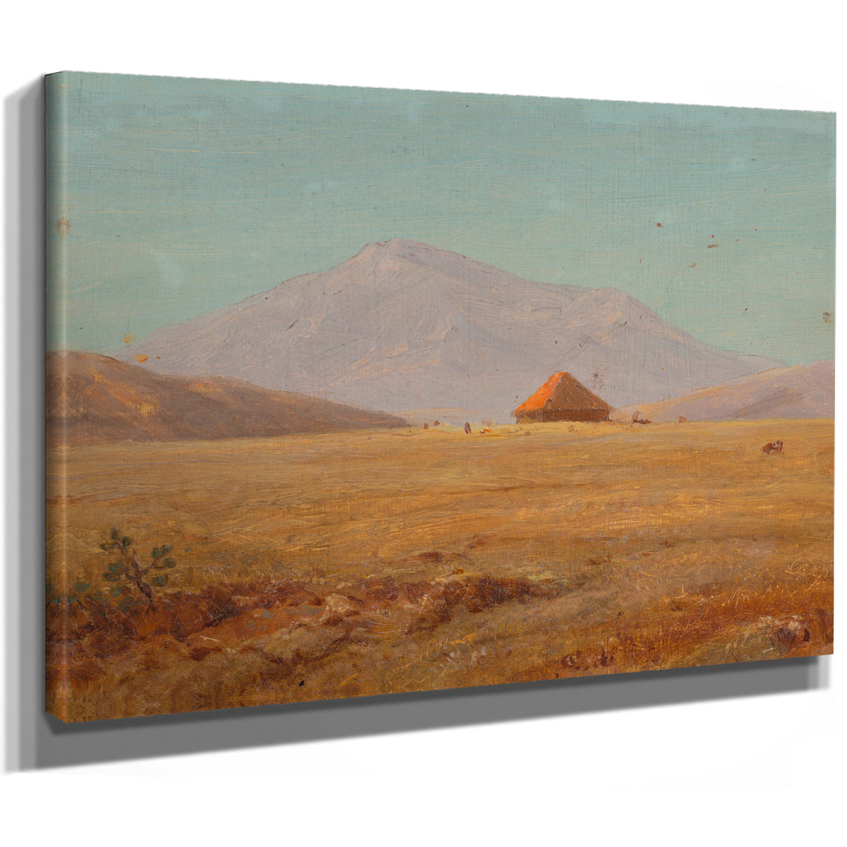Mountain Plateau Hut 1890 By Frederic Edwin Church