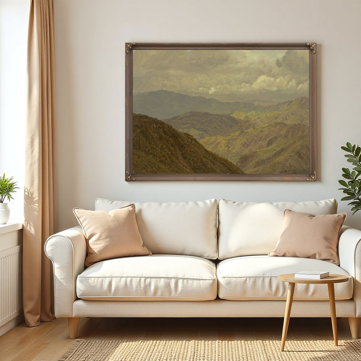 Mountainous 03 By Frederic Edwin Church