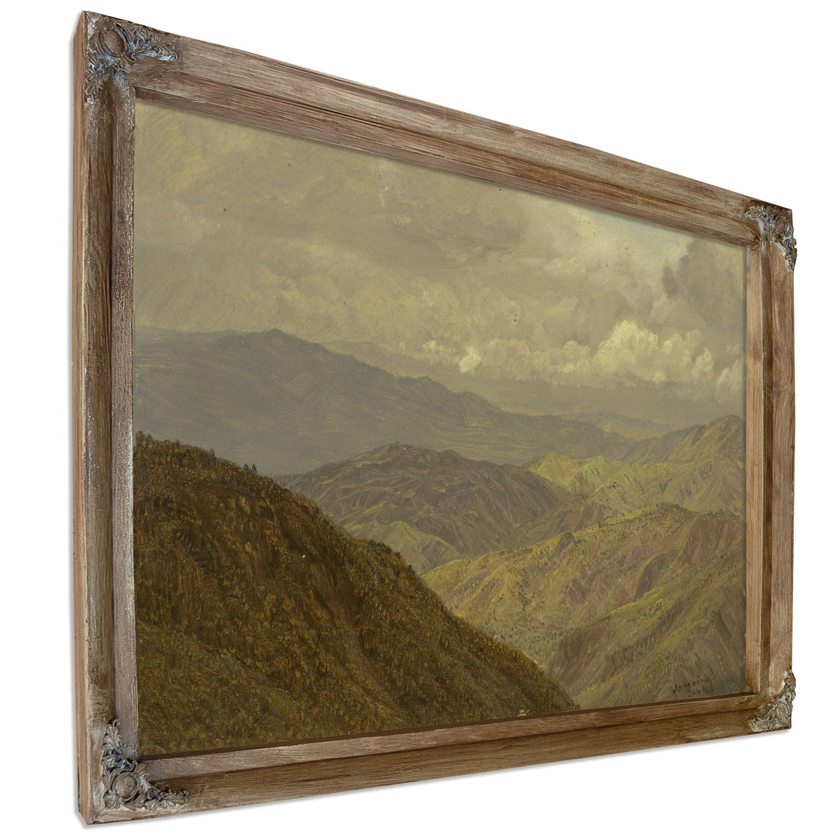 Mountainous 03 By Frederic Edwin Church