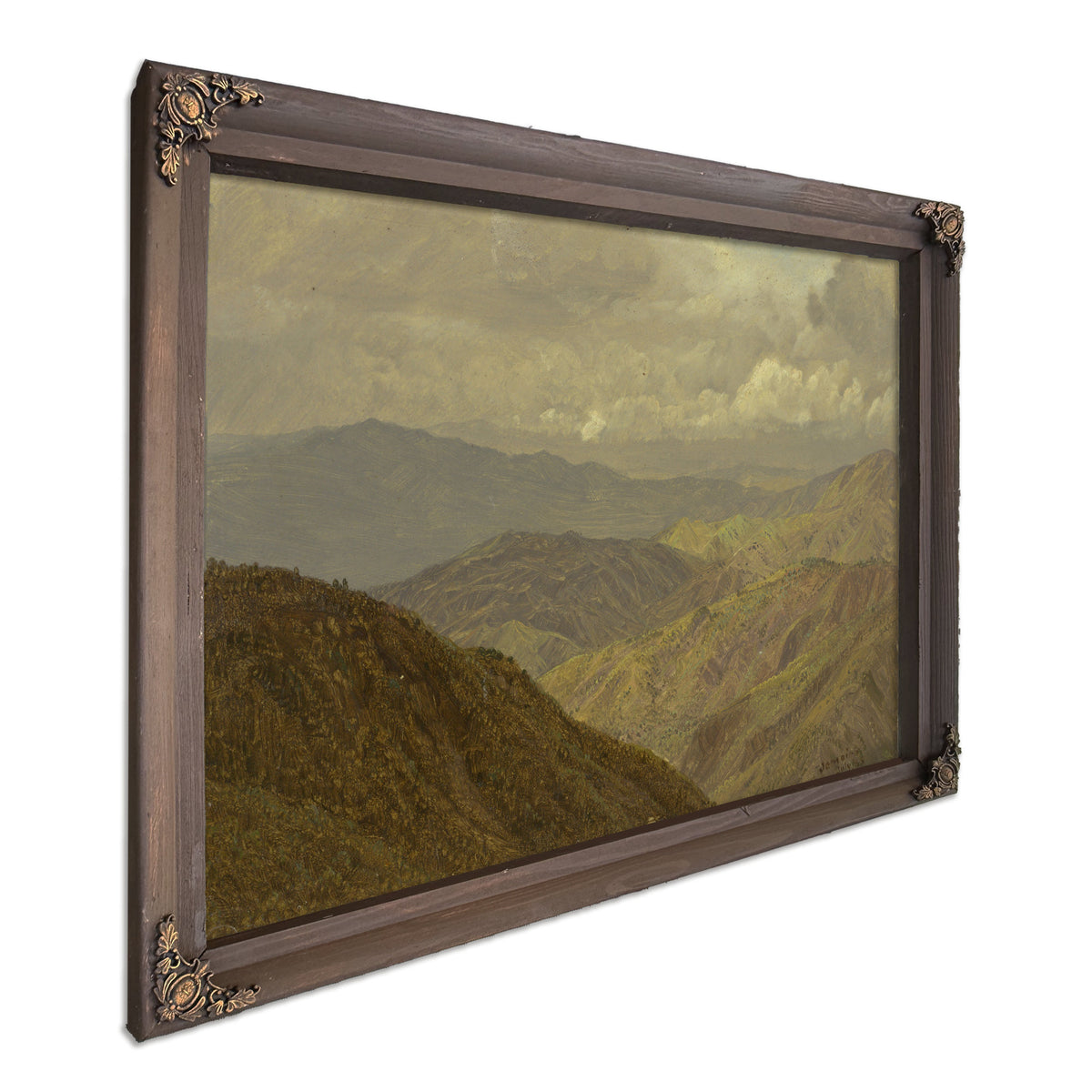 Mountainous 03 By Frederic Edwin Church