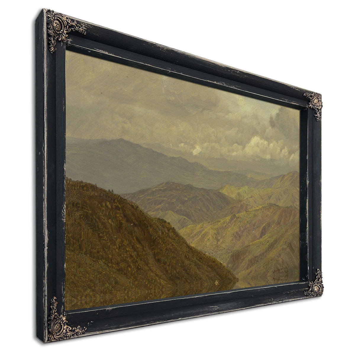 Mountainous 03 By Frederic Edwin Church
