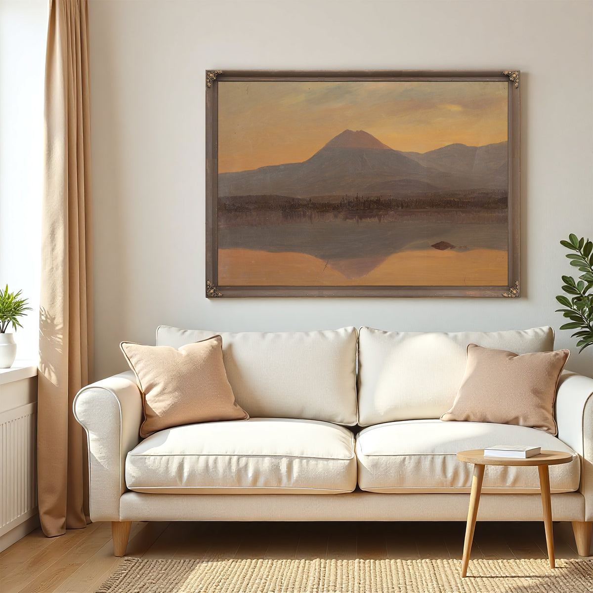 Mt Katahdin Lake Katahdin 186070 By Frederic Edwin Church