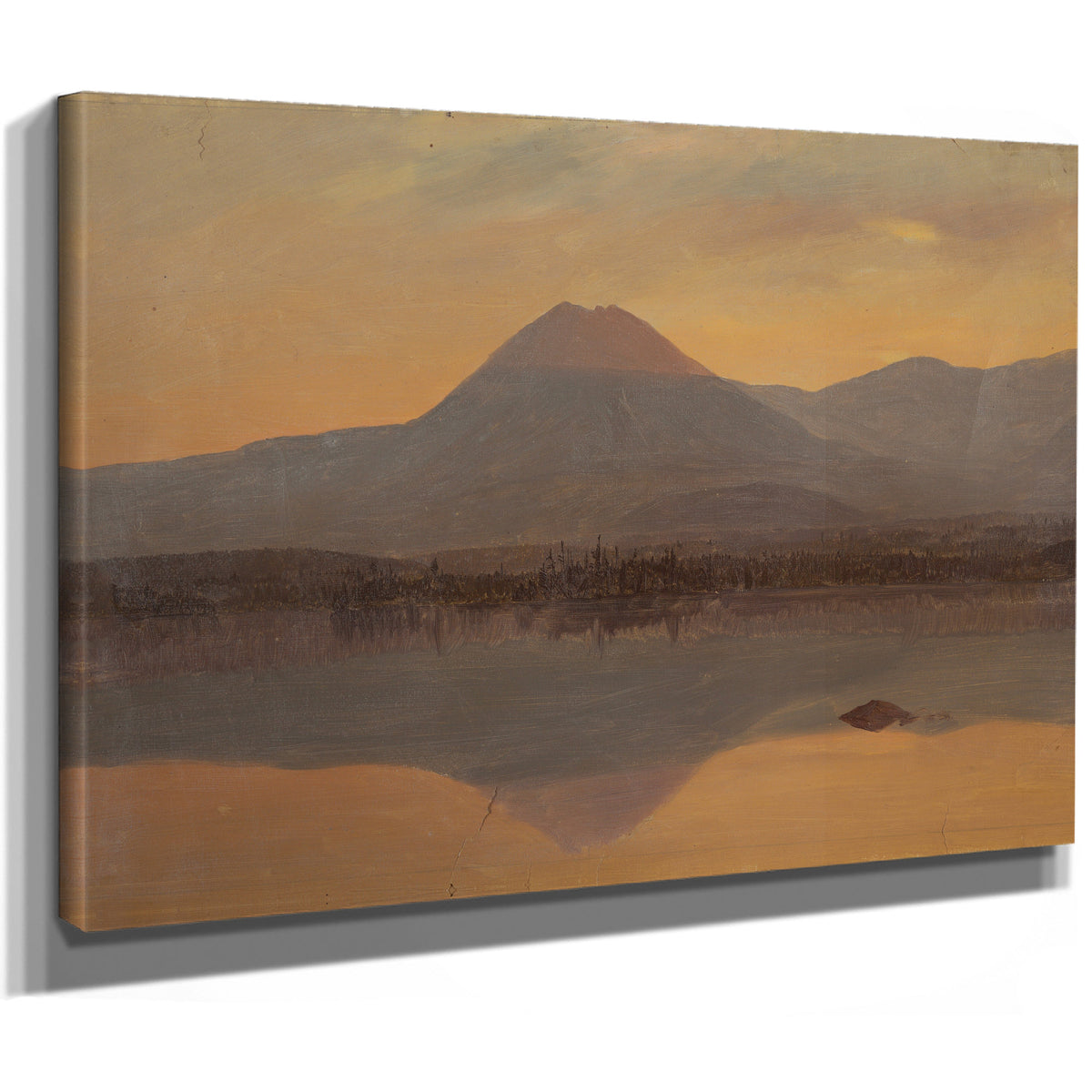 Mt Katahdin Lake Katahdin 186070 By Frederic Edwin Church