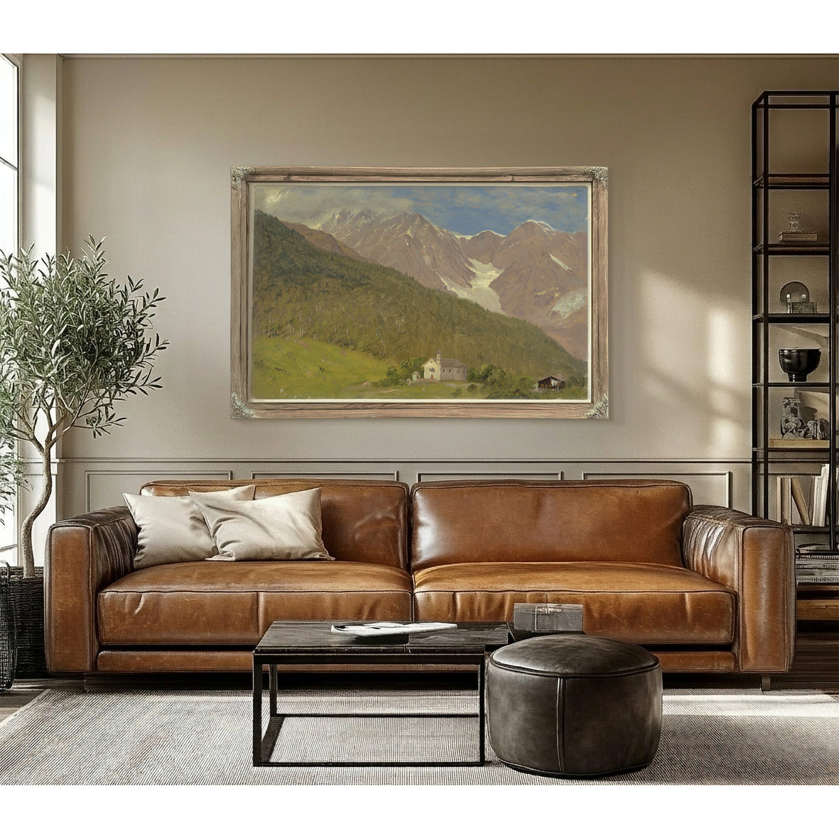 Original Files Alpine Landscape 07 By Frederic Edwin Church