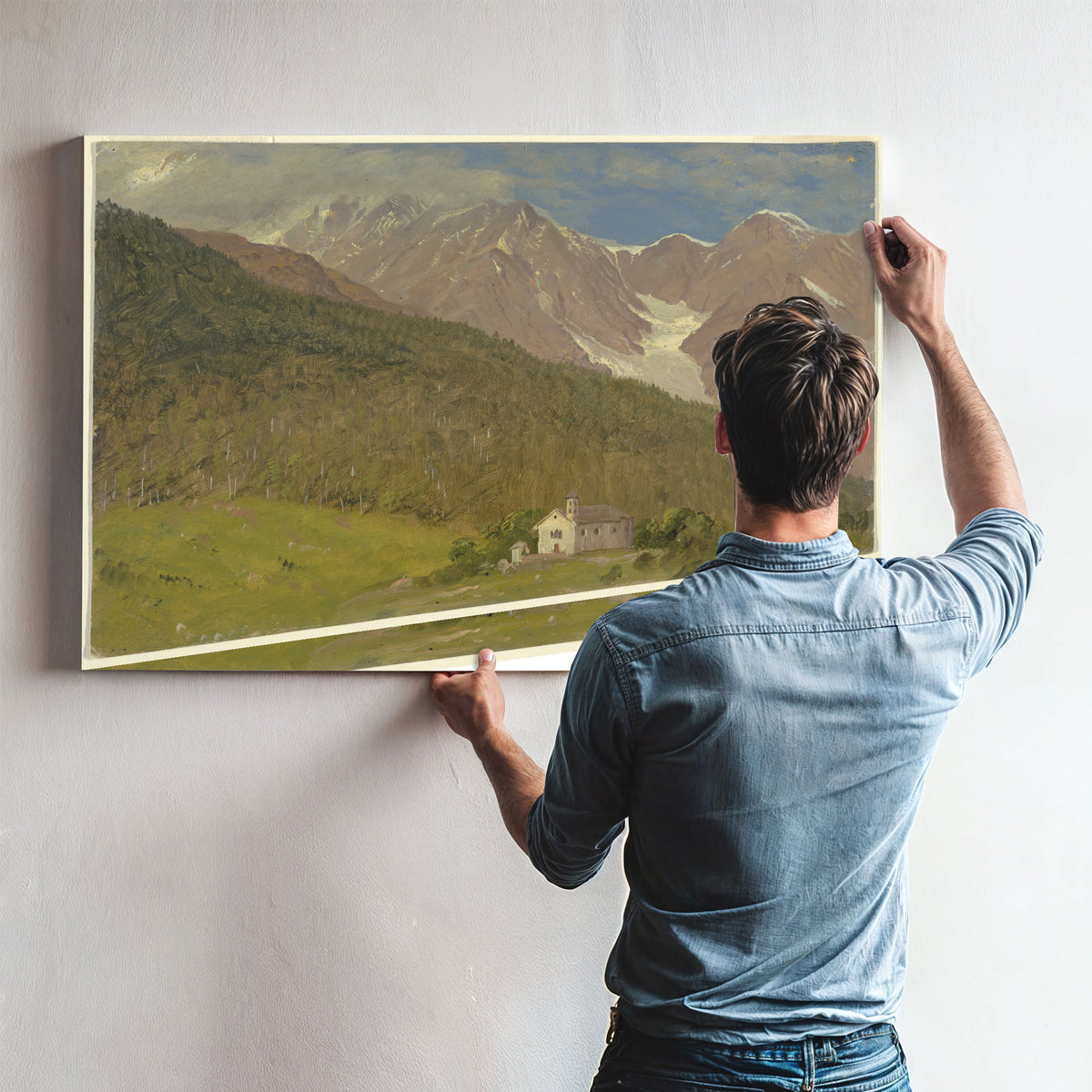 Original Files Alpine Landscape 07 By Frederic Edwin Church