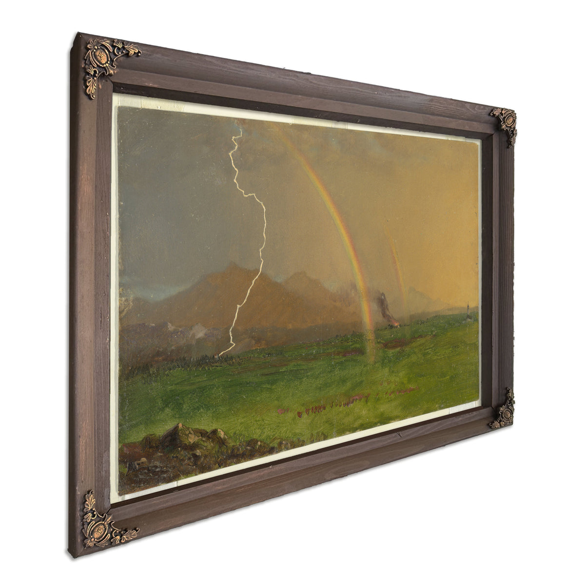 Original Files Alpine Scene By Frederic Edwin Church