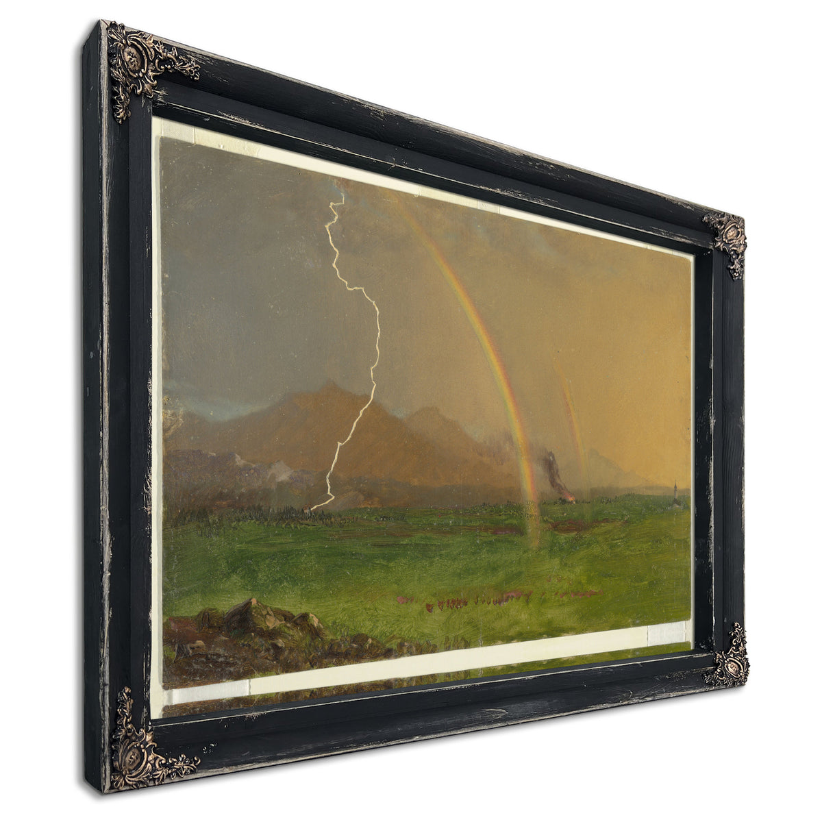 Original Files Alpine Scene By Frederic Edwin Church