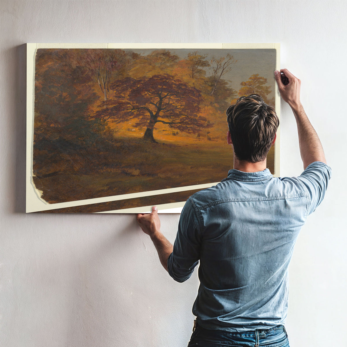 Original Files Autumn Foliage 1867 By Frederic Edwin Church