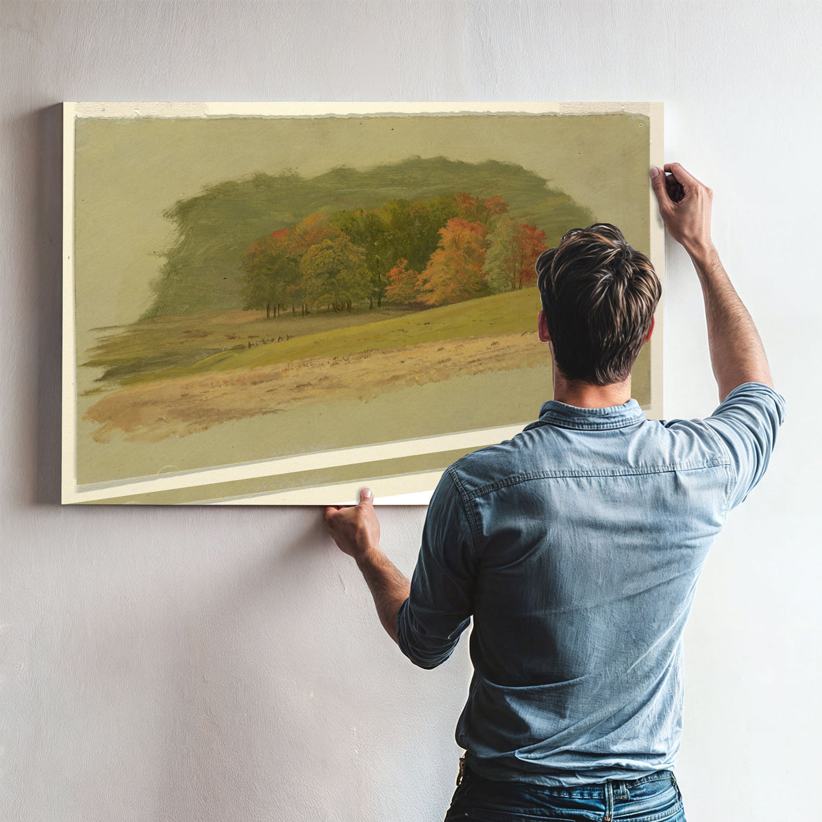 Original Files Autumn Landscape 02 By Frederic Edwin Church